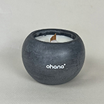 Свеча с логотипом ohana